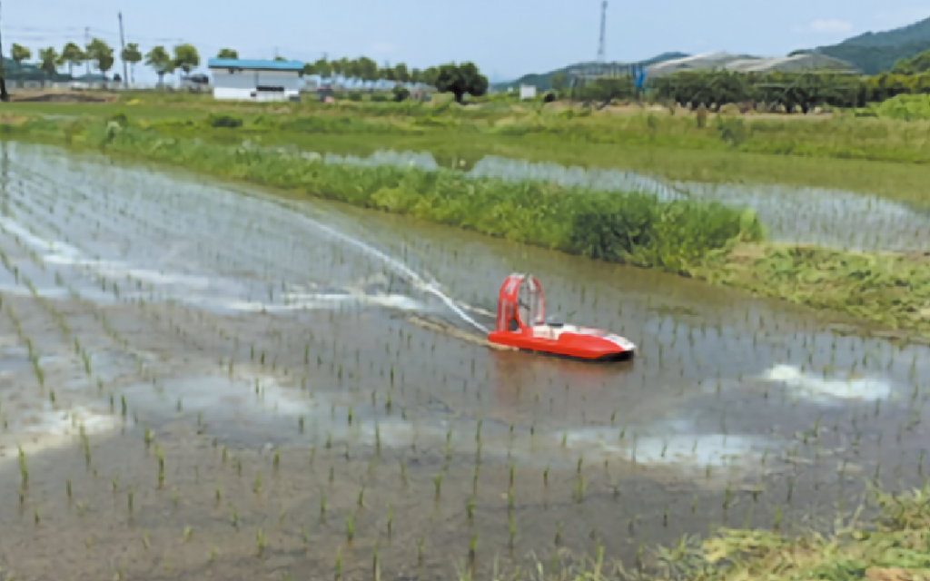リモコンボード農薬散布